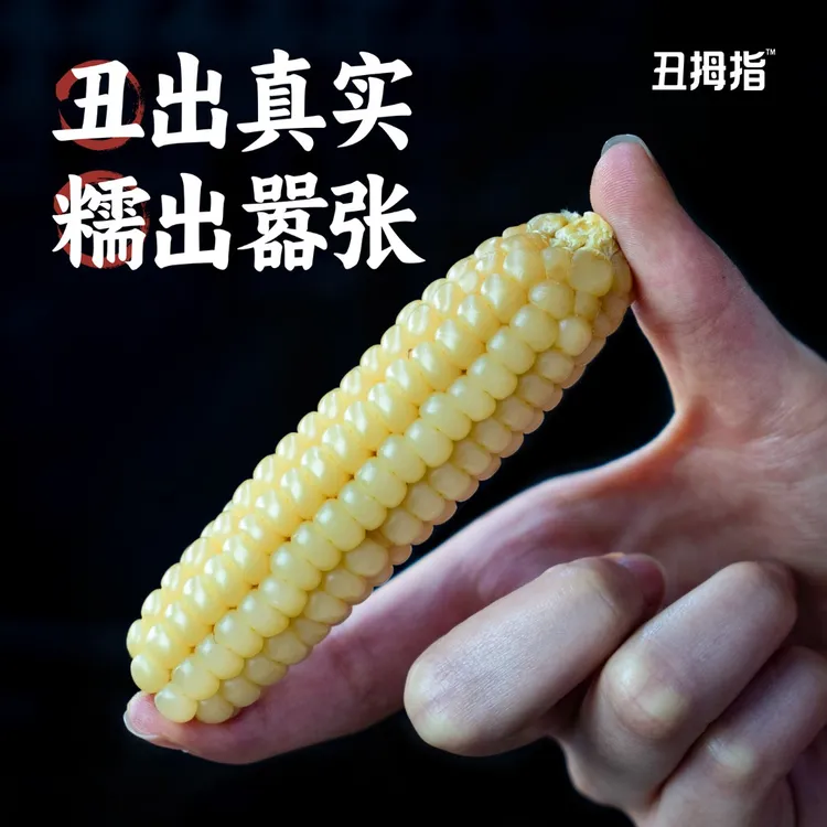 云南西双版纳拇指小玉米白小糯独立包装软糯香甜宝宝代餐丑拇指™