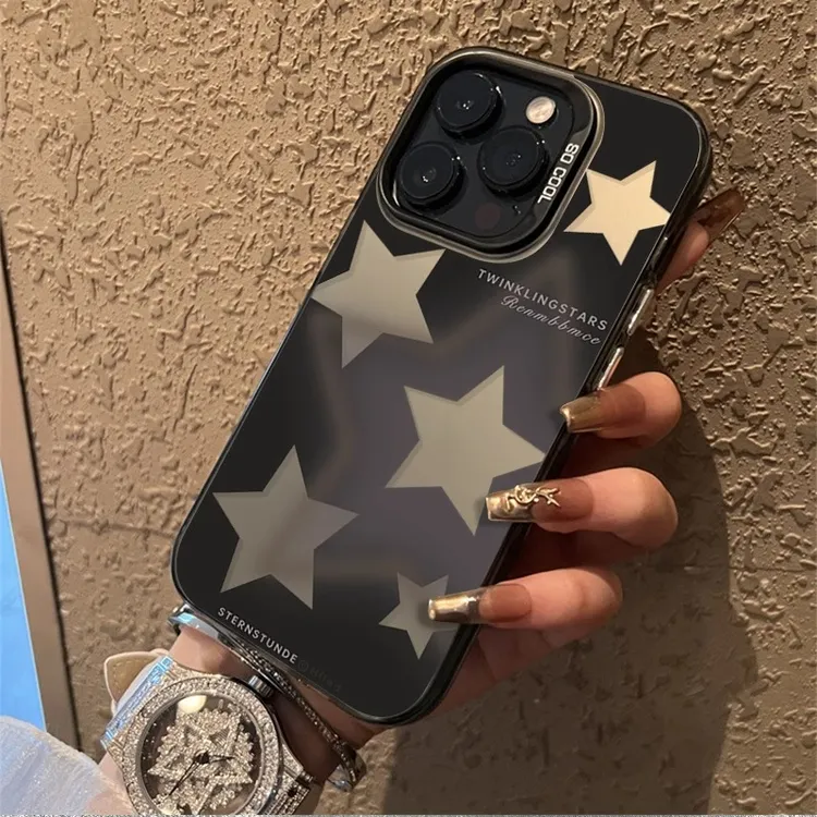 五角星星适用苹果17promax手机壳新款iPhone16防摔小众15高级感14