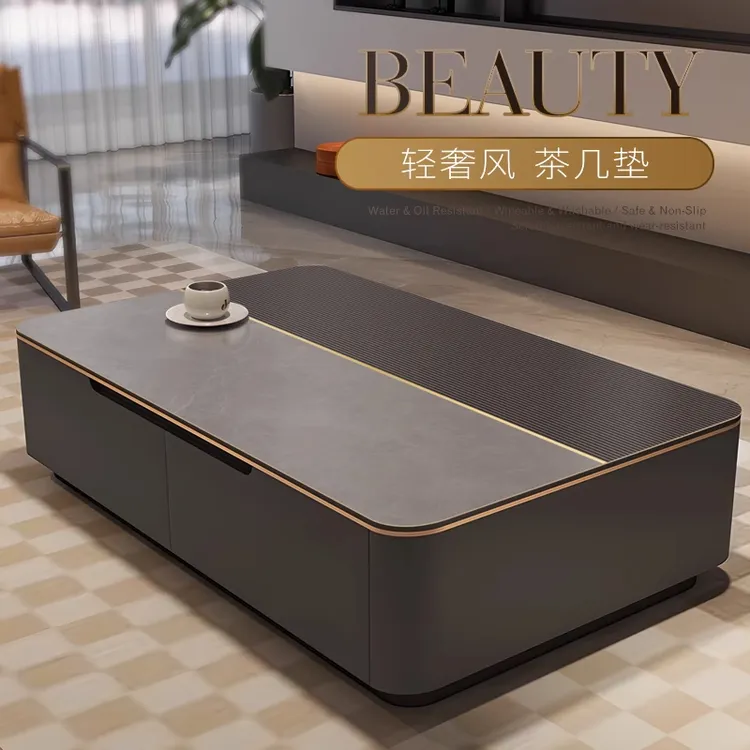 桌垫餐桌垫台布茶几垫防水防油防烫免洗桌布餐边柜电视柜垫家用