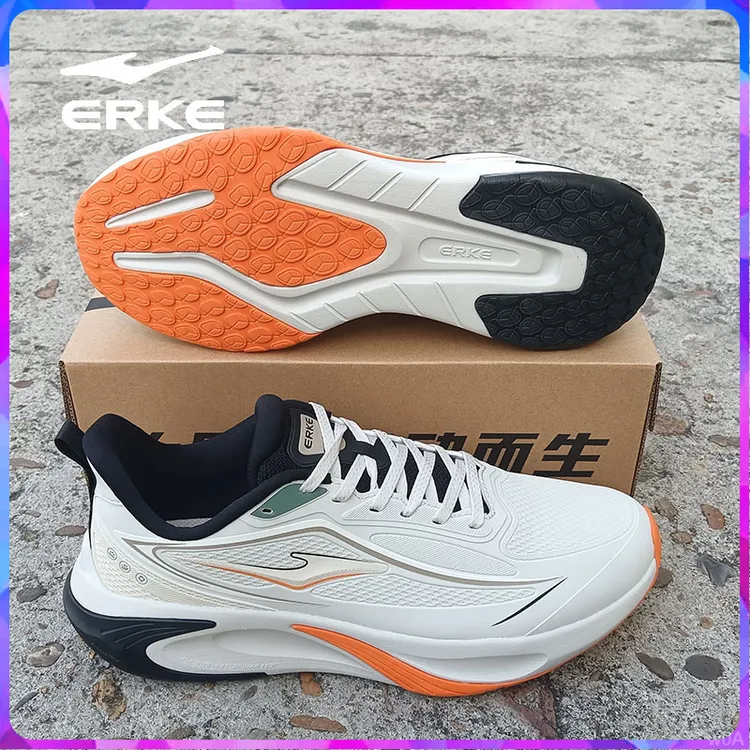 鸿星尔克新款增高男士跑鞋减震舒适冬季运动鞋秋冬缓震跑步鞋男款