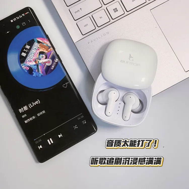 短柄入耳安卓适用于苹果原装智能音乐无线耳机通用6.0