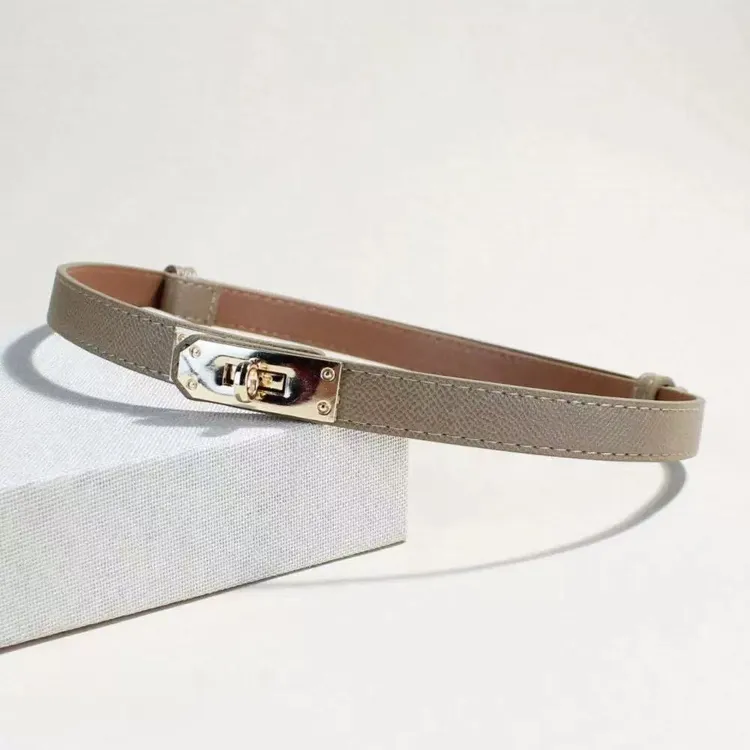 百搭可调节PU配裙子上衣收腰皮带