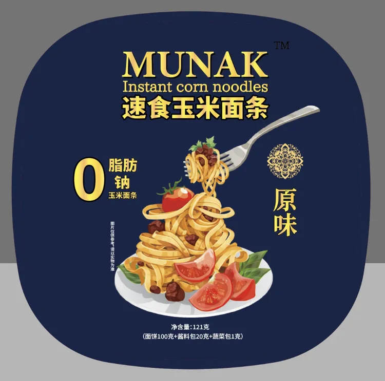 穆耐克速食玉米面条 原味6桶