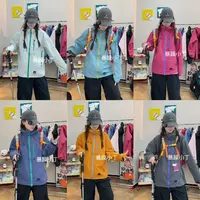 【多巴胺色系】秋季男女同款美式宽松防风冲锋衣户外潮流外套9870
