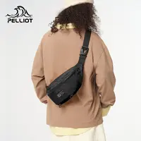 伯希和户外斜挎包女运动骑行大容量单肩腰包男款休闲登山跑步胸包