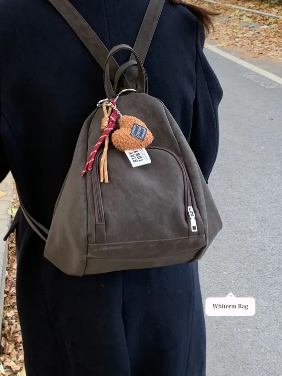 韩系小众包包女款爆款2025新款秋冬大容量单肩包一包多背通勤包