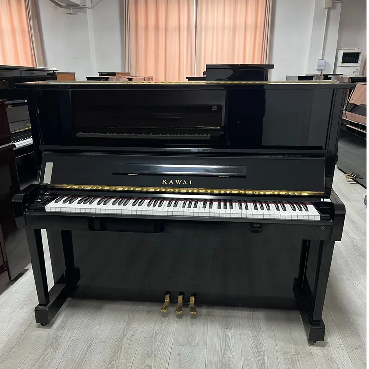 二手立式钢琴适合初学考级家用演奏kawai卡哇伊钢琴定金