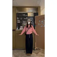 【藏青长裤】休闲风时尚运动风百搭裤子宽松小个子秋冬-CK20251263
