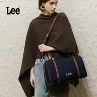 Lee【咖啡系列】25款旅行袋复古风通勤风耐磨单根纯色肩包单肩