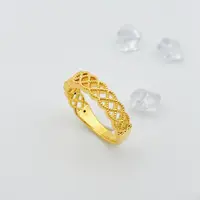 【国潮】足金999 蕾丝戒指 1.27 18圈口