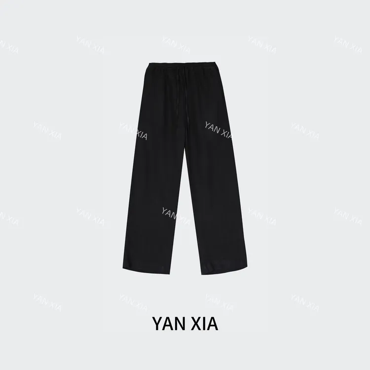 "高端必入“ 100%高克数汉麻裤  含水高达12%上身自带凉感 W-287