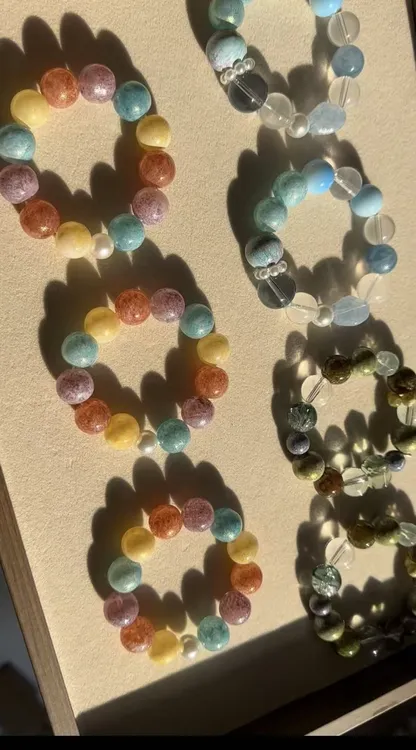 合金琉璃手链 原创设计琉璃手串