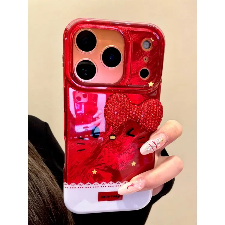 适用苹果iphone17promax可爱小猫16pro创意15ins甜系14萌妹手机壳