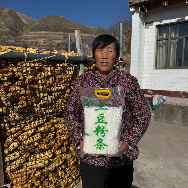 宁夏原产地西吉发货纯手工土豆粉条干粉口感劲道5斤自然晾晒