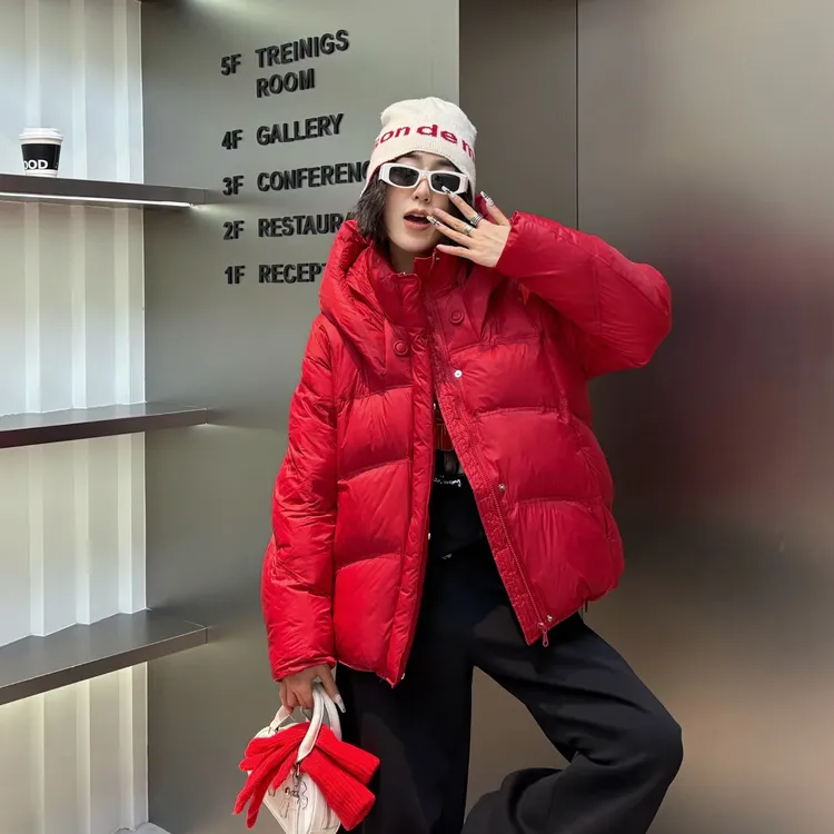 22.欧货拉锁连帽棉服9928款衣长约66