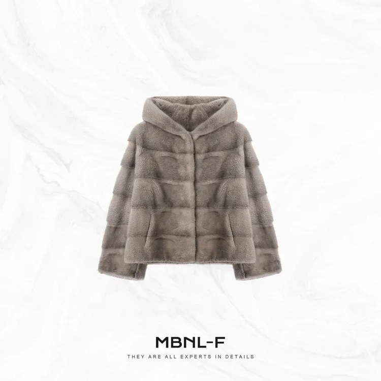 MBNL-F“深邃奢调” 2025F/W新品 进口银兰貂毛皮草 秦磊XM-XPC7031