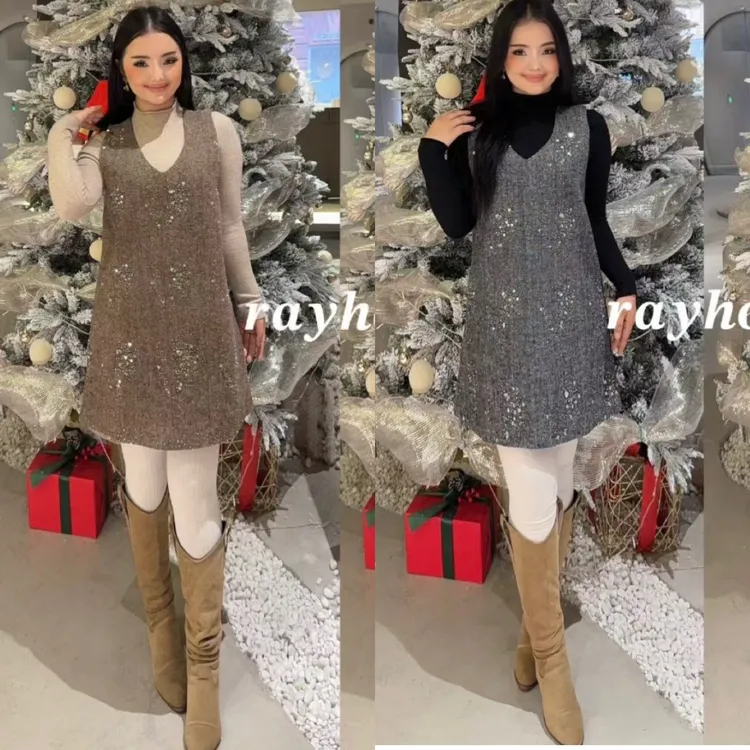 （现货）Rayhon秋冬新款两件套马甲体恤新款两件套网红时尚