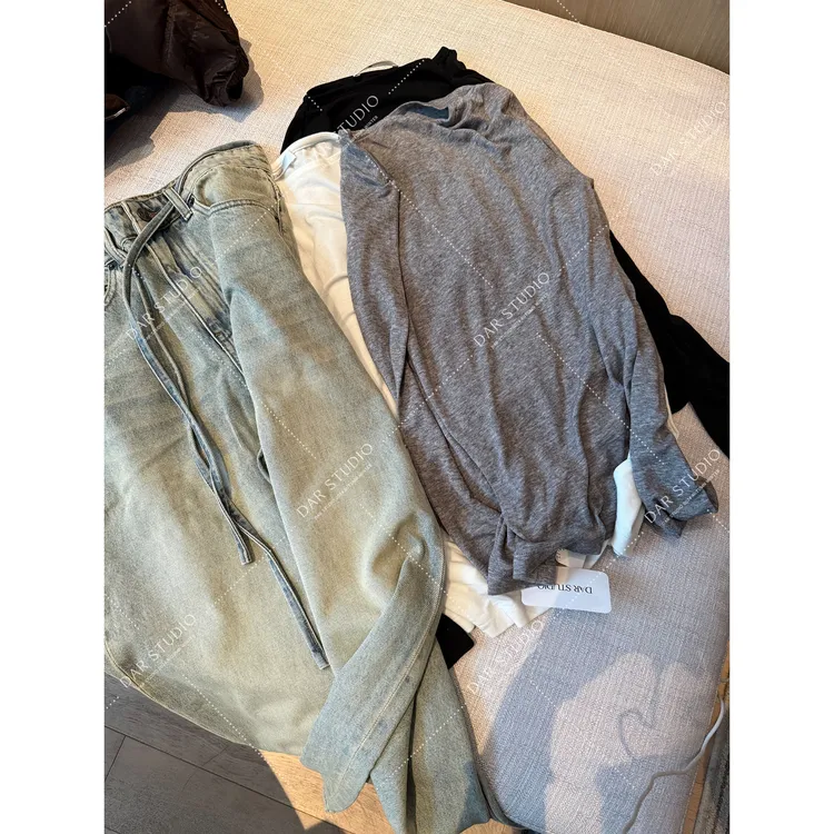 DAR STUDIO 深圳货【鱼嘴针织】莱赛尔羊毛秋冬新款鱼嘴上衣88568