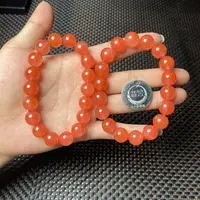 翡昱-N21-46641-南红手串/约11+/约16颗/-多样性发其一