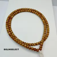 玉化(108系列)*原生态糖心玉化料龙脊菩提倒角手工老型长串7x6mm