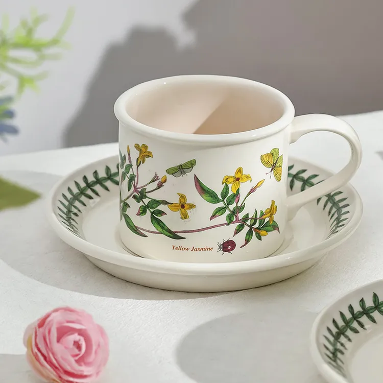 英国进口Portmeirion波特美林陶瓷咖啡杯碟红茶杯碟下午茶杯碟