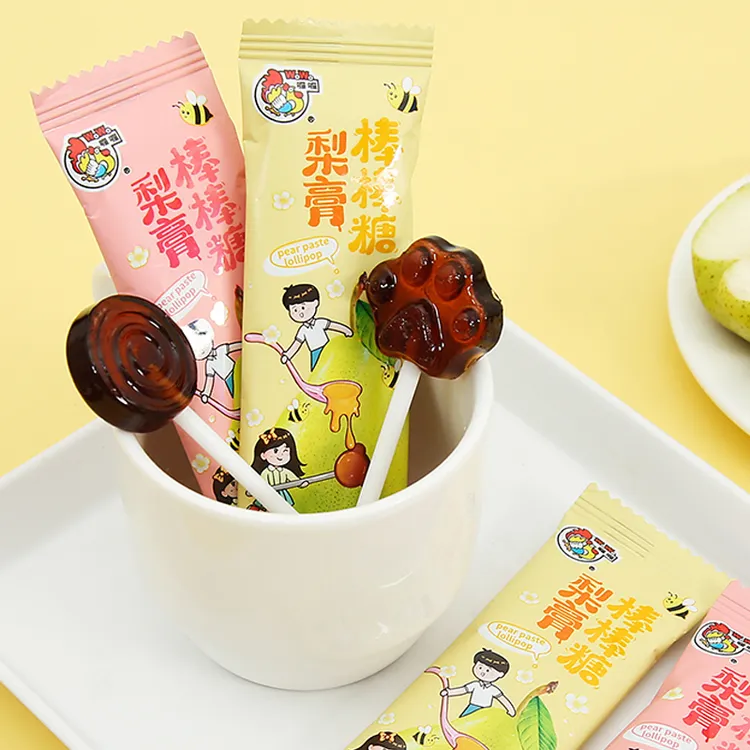 WoWo/喔喔 秋梨膏棒棒糖休闲零食水果糖结婚喜糖糖果严选产品