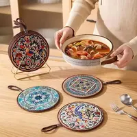 【莎姐专属】隔热垫陶瓷锅垫防烫耐高温隔热餐桌垫砂锅垫高级感