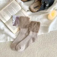 2025冬季毛毛短袜