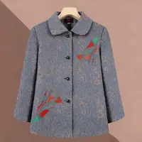 11304-奶奶秋装外套中老年人春秋装女妈妈装衣服【老仓库】