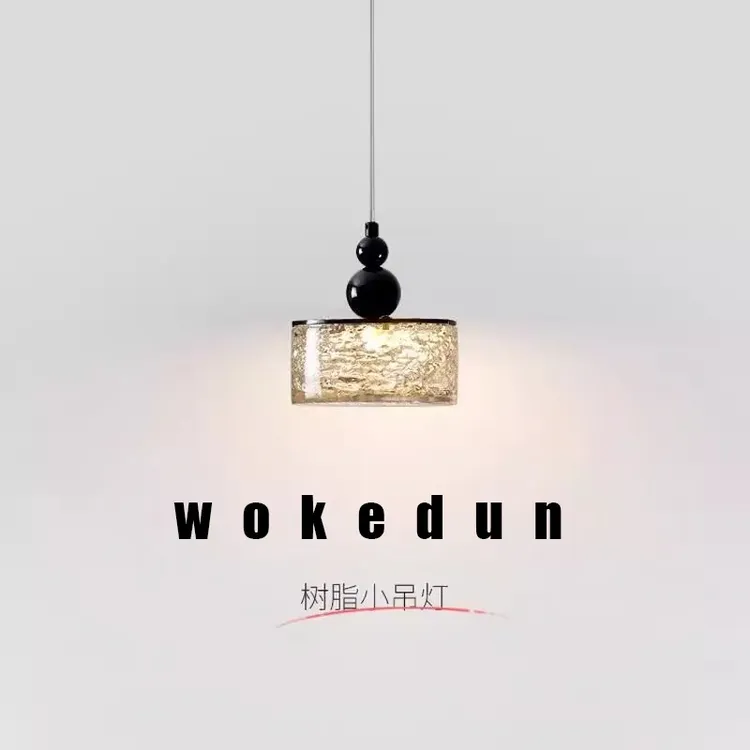 意式极简创意大气主卧室床头吊灯现代简约客厅轻奢吧台升降吊灯