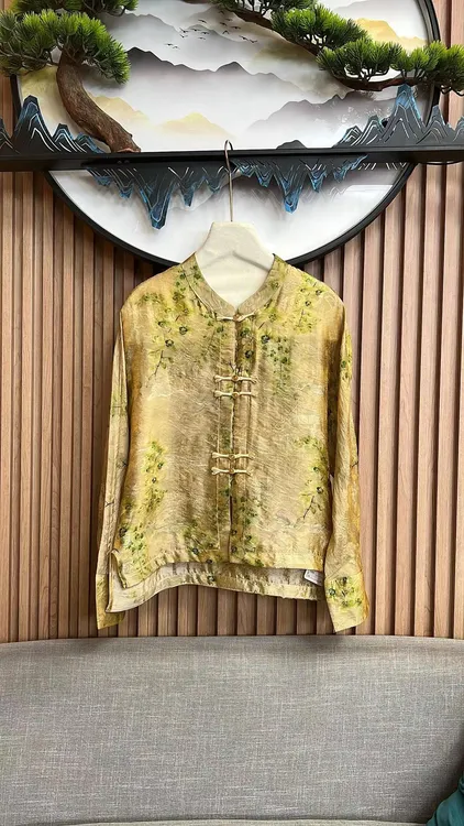 5947一帘幽梦时尚衬衫印花见详情提花