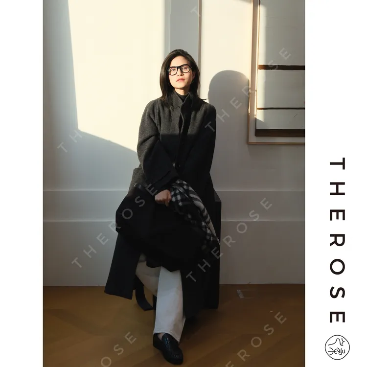 之柔【梦回罗马】进口羊毛缩绒混纺高级感大衣秋冬保暖休闲女士外套