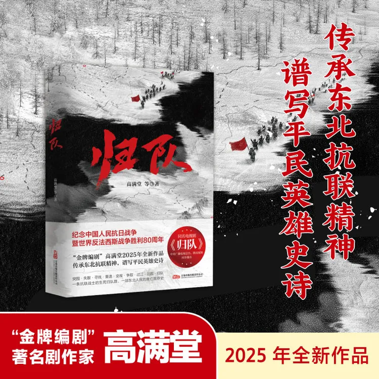 电视剧《归队》同名小说 高满堂全新作品 胡军、李乃文主演