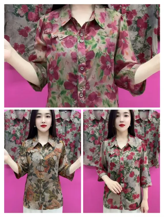 K0-561款方领小扣开衫