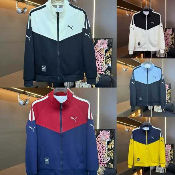 新款立领刺绣拼色百搭时尚休闲外套A774