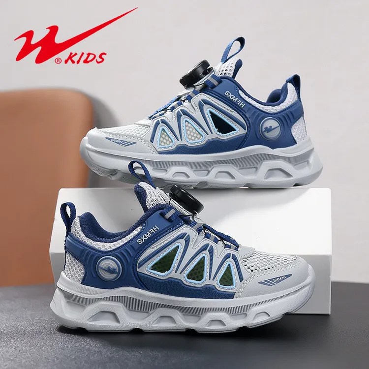 双星童鞋儿童镂空透气网鞋男女童网面软底运动鞋小男孩单网跑步鞋商品图