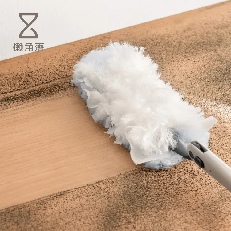 懒角落静电除尘掸子鸡毛掸扫灰尘家用清理神器缝隙清洁汽车一次性