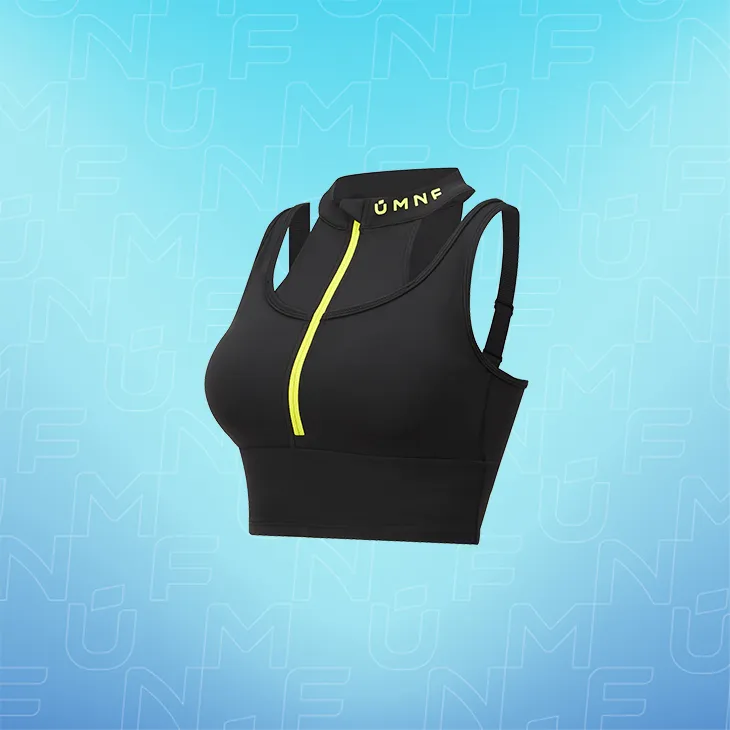 UMNF明霓菲 | HE36马拉松路跑背心女神盾Cross双肩带运动bra