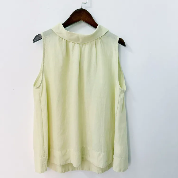 2025百搭洋气高级感宽松型通勤夏季女外穿宽松背心无袖简约舒适