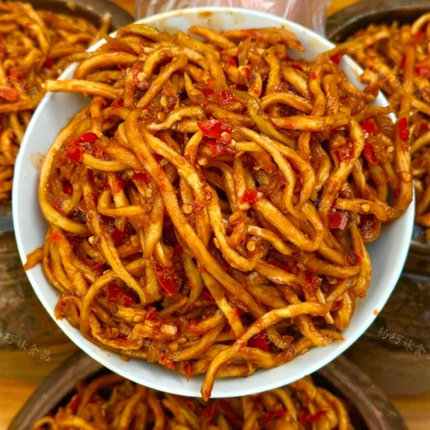 杨巧妹酱腌木瓜丝开盖即食下饭菜美食调味酱腌菜佐餐下饭神器