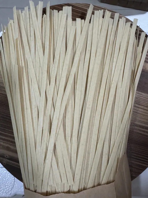 现做山东威海豆面条黄豆面条 杂面条