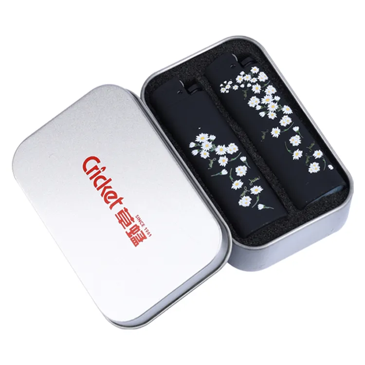 个性创意防爆耐高温一次性砂轮打火机礼盒装适合送男女