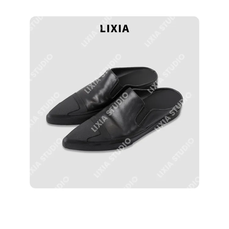 LIXIA【欧式博主自留鞋】时尚感潮流街头自留尖头鞋-D7237