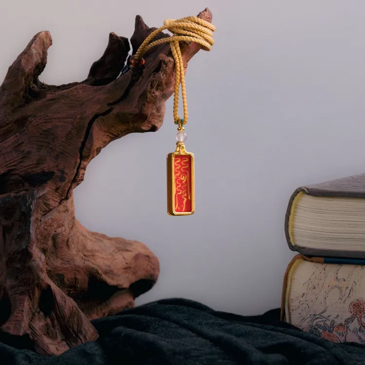 合金亚克力吊坠 手绘唐卡金属赵帅招米吊坠 已一对一处理 