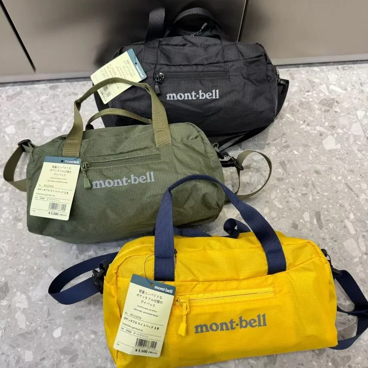 日本潮牌运动斜挎简约休闲男女户外斜挎包包