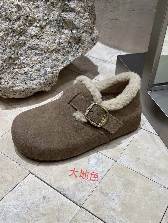 鑫燃KIKI 简约风保暖可爱风勃肯鞋  D712311-7A DMY