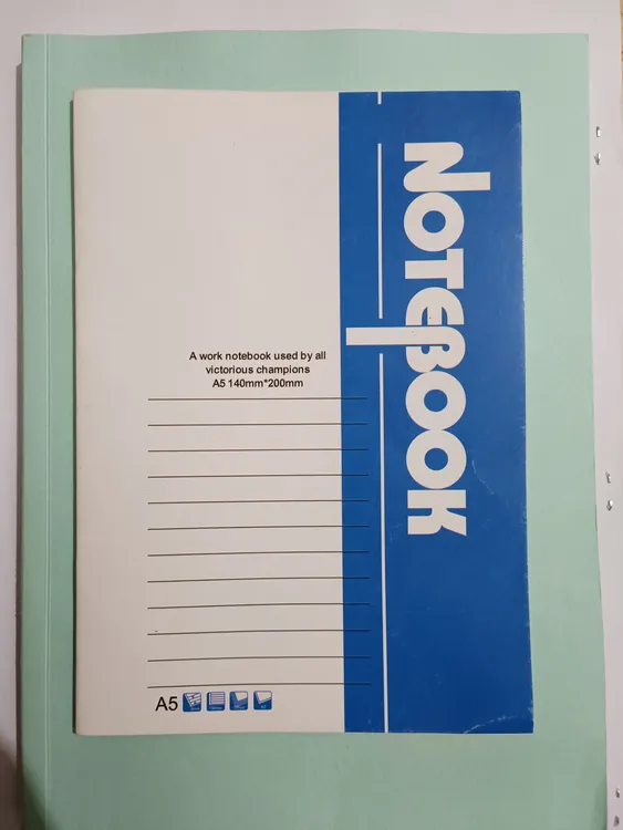 笔记本，1本装可记录民俗选集蓝色