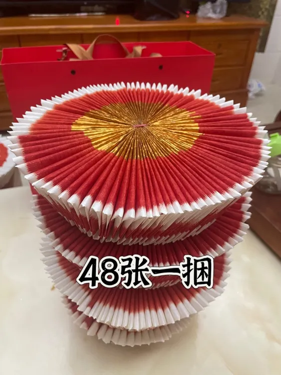 潮汕习俗非遗工艺金箔8箔成品到手10粒