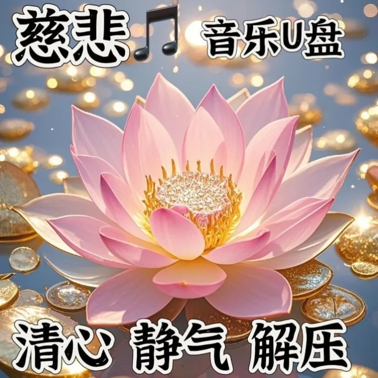 中国风传统慈悲静心音乐优盘高品质优盘车载U盘MP3格式
