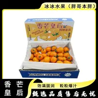 真的大果【原箱】[N]四川大凉山芒果千禧 箱/带箱2.8斤左右